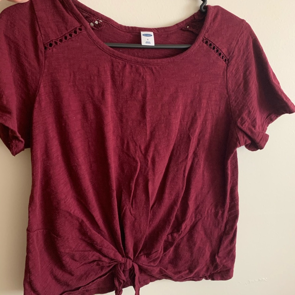 Red top from Old Navy